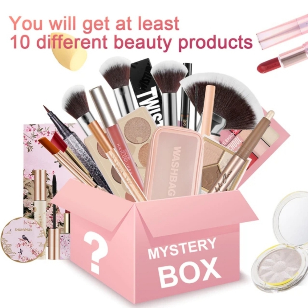 Mystery beauty box (10 different products)